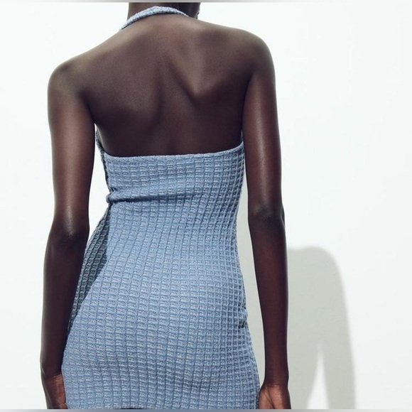 🔥🔥Zara  Halter Neck Button Dress - Picture 13 of 14